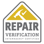 InterNACHI Certified Repair Verification badge