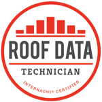 InterNACHI Certified Roof Data Technician badge